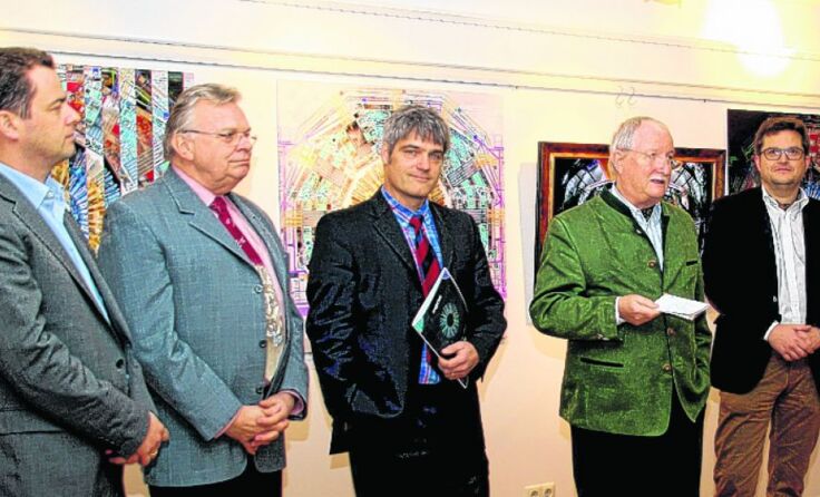 Eröffnung der Ausstellung im Wimmer Medienhaus am Stadtplatz 