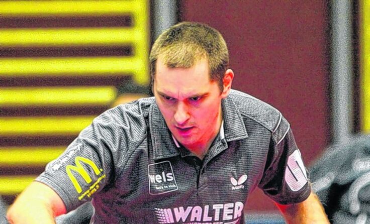 Lehel Demeter führt mit seinem Team die Tischtennis-Bundesliga an.