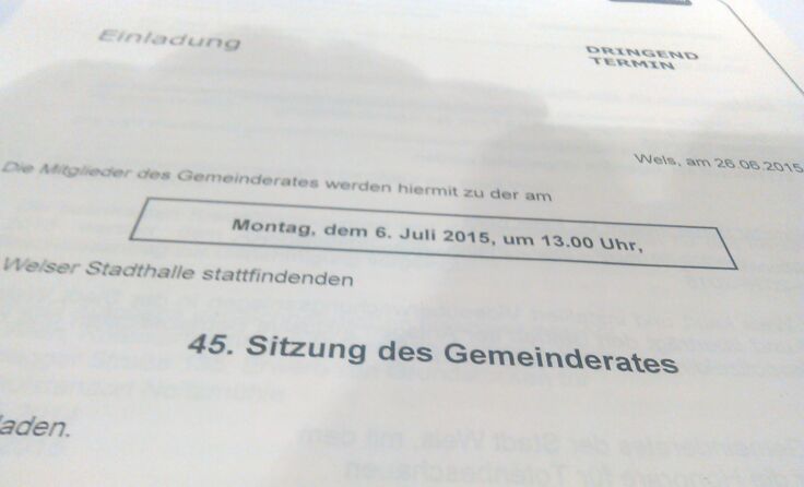 Es wird diskutiert