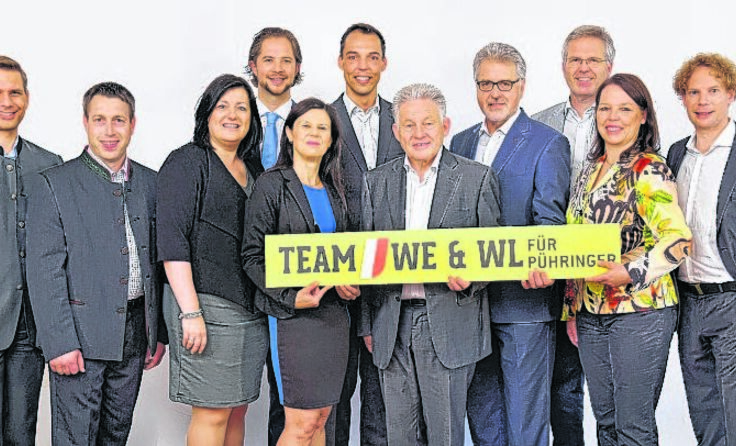 Die Kandidaten aus Wels-Stadt und Land mit ihrer Landes-Nummer eins