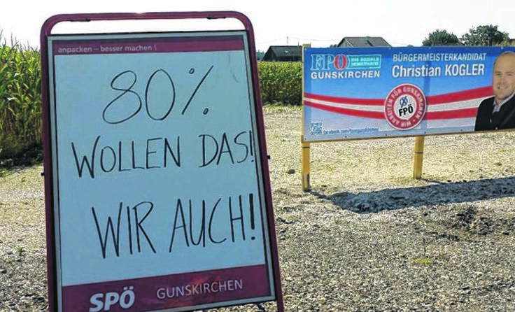Der Nadelstich der FPÖ Gunskirchen