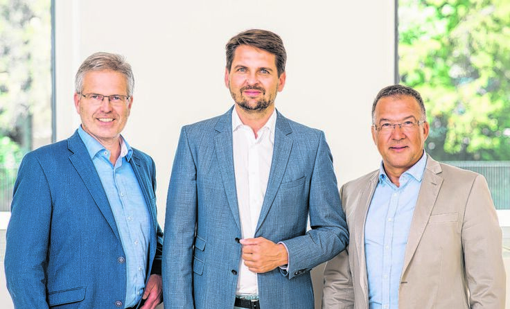 Peter Csar, Peter Lehner und Walter Zaunmüller (alle VP)