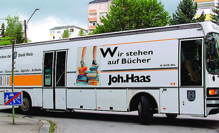 Der Bücherbus wird ersetzt.