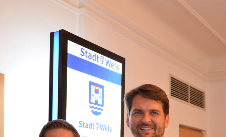FP-Bürgermeister Andreas Rabl (li.) und VP-Stadtrat Peter Lehner