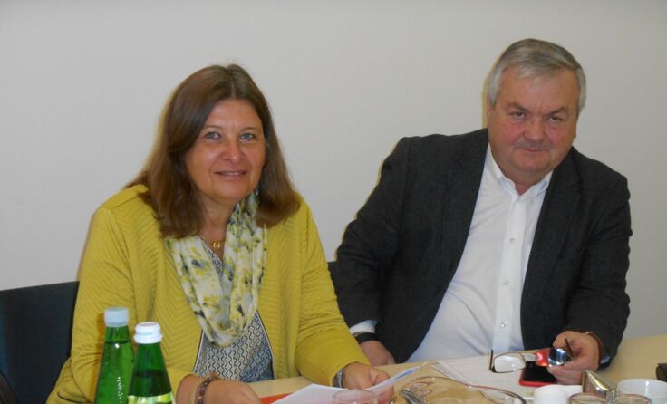 Michaela Petz und Johann Kalliauer