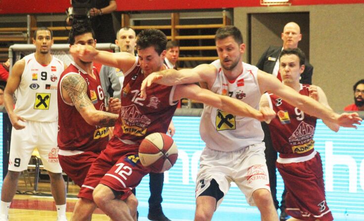Davor Lamesic führte den WBC Raiffeisen zum Sieg. Foto: Erhardt