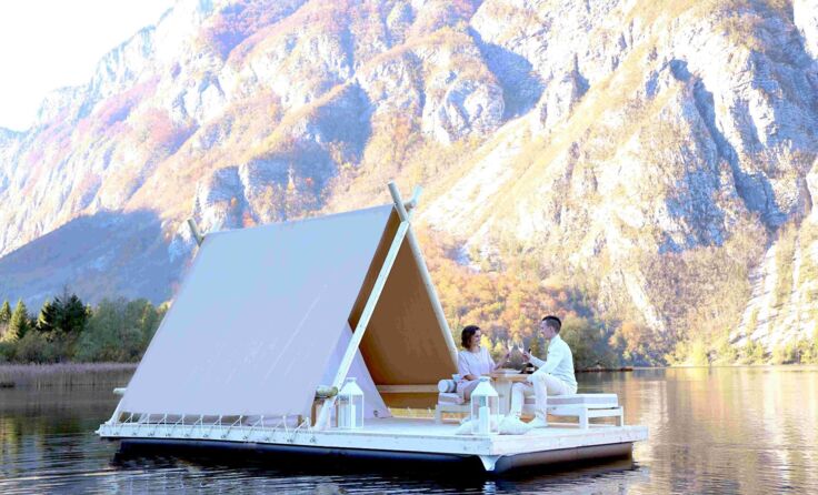 Ruhe und Beschaulichkeit auf dem Wasser mit dem Natipi.