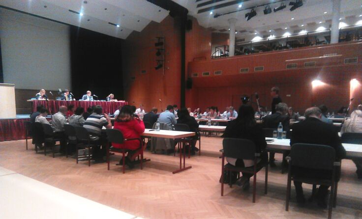 Sondergemeinderat in der charmanten Welser Stadthalle