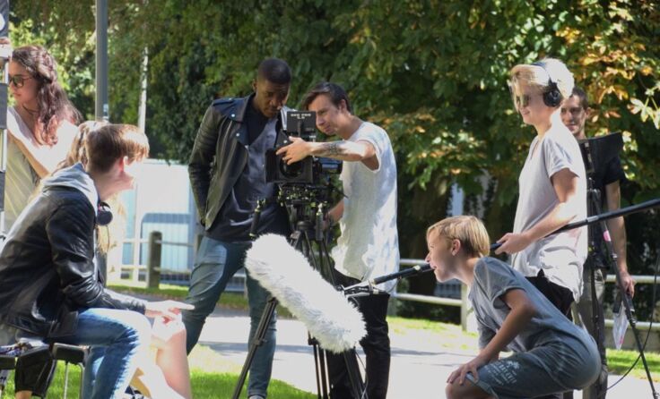Vollste Konzentration war bei den Dreharbeiten immer vonnöten.