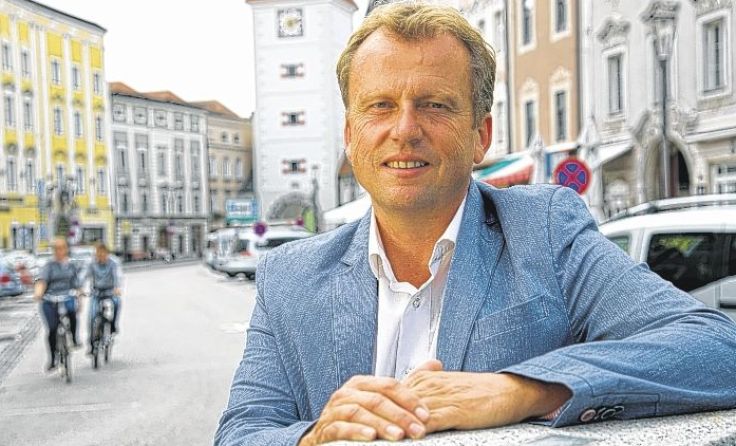 Peter Sönser ist Grüner Gemeinderat in Wels