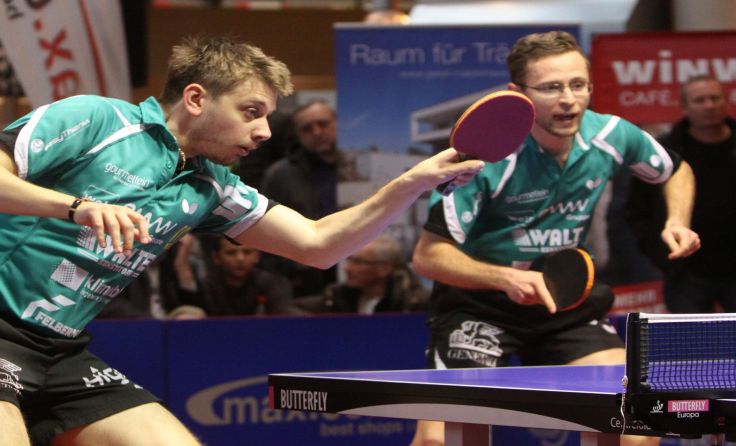 Zsolt Petö und Dominique Plattner konnten das Doppel gewinnen.