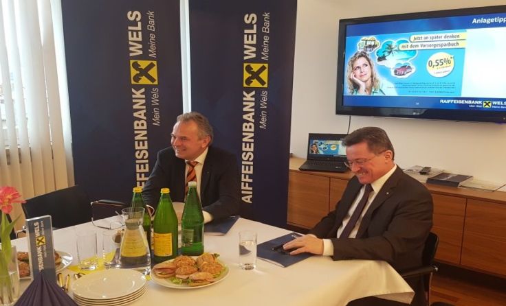 Günter Stadlberger und Wolfgang Riedl können zufrieden sein.