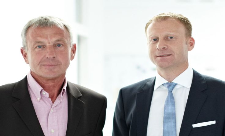 Florian Fritsch und Roland Huemer können stolz sein. Foto: Richter Pharma