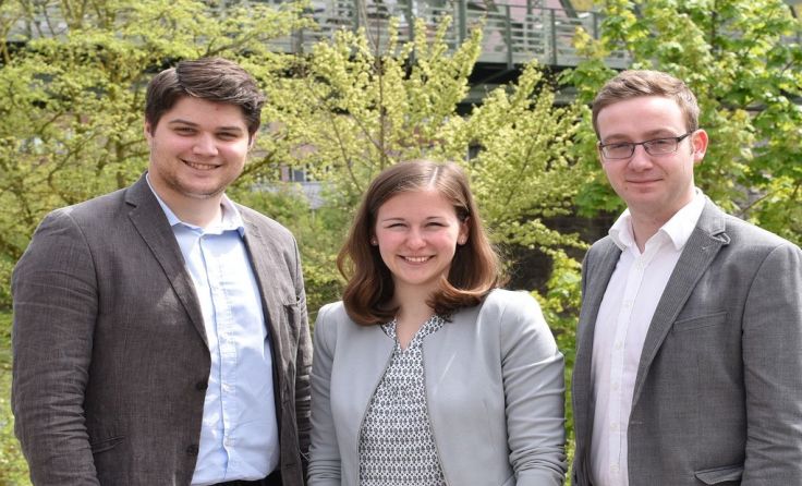 Ludwig Vogl, Landesobfrau Claudia Plakolm und Thomas Weichselbaumer