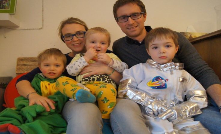 Max und seine Familie hoffen, dass der richtige Spender mit dabei war, 