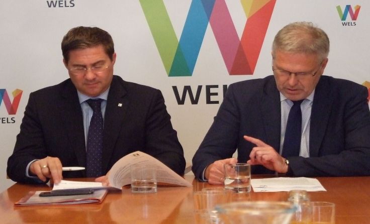 Bgm. Andreas Rabl (FP) und VP-LAbg. Peter Csar