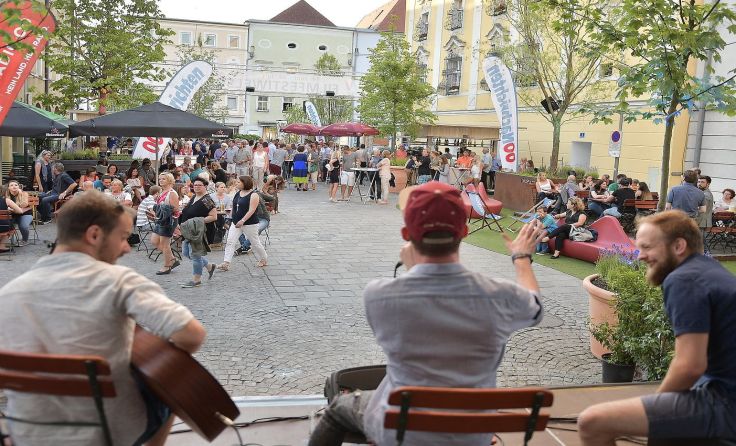 Zur Eröffnung gab es auch Musik. Foto: Wels Marketing