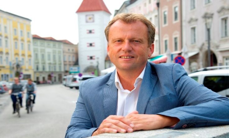 Der Grüne Gemeinderat Peter Sönser