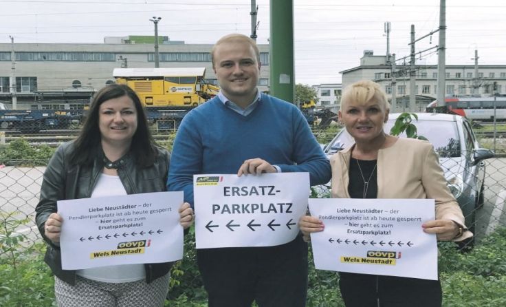 VP-Gemeinderäte stellten sich als Wegweiser zur Verfügung.