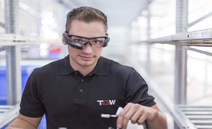 Smart Glasses werden erfolgreich eingesetzt. Fotos: TGW Group