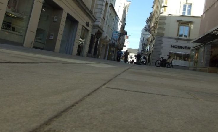 Noch ist es ruhig in der Schmidtgasse, aber nicht mehr lange.