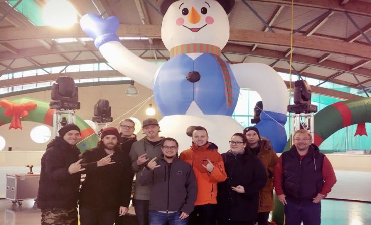 Für den Schneemann wird noch ein Name gesucht.