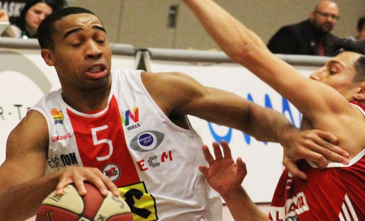 Siyani Chambers lenkt das Welser Spiel. Foto: Erhardt