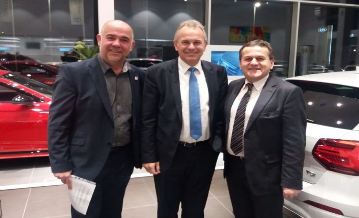Michael Wipplinger, Günter Stadlberger (Raiffeisenbank), Josef Resch (WKO)