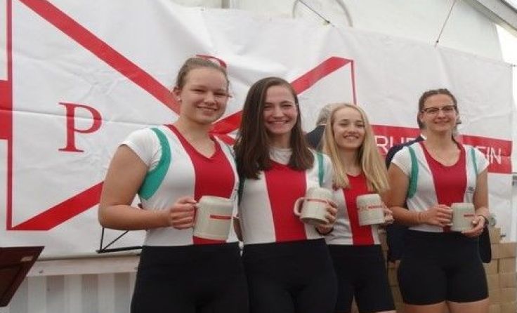Das erfolgreiche Juniorinnen Quartett aus Wels.