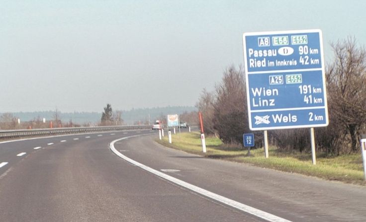Bald Anschluss Wimpassing.