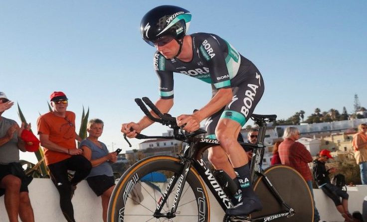 Sehr gutes Zeitfahren für Felix Großschartner. Foto: Bettiniphoto/Bora-Hansgrohe