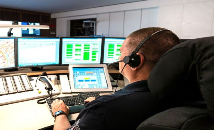Disponent der Feuerwehr-Leitstelle in Wels Foto: FF Wels