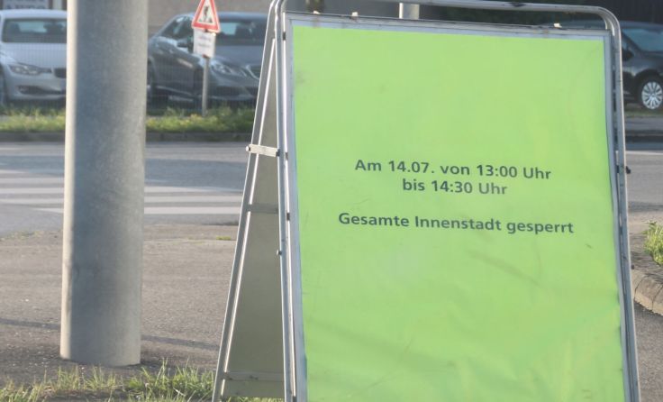 Welser Innenstadt: Verkehrstafeln beachten und jede Fahrt überlegen