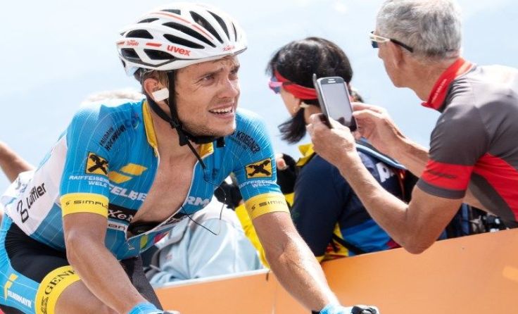 Riccardo Zoidl gibt alles für einen Spitzenplatz bei der Österreich-Rundfahrt Foto: Expa