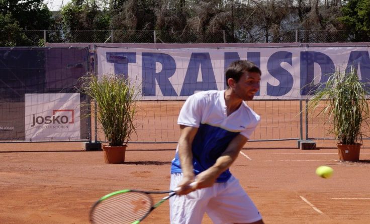 Der bulgarische Davis-Cupper Aleksandar Lazov ist der letzte gesetzte Spieler im Turnier.
