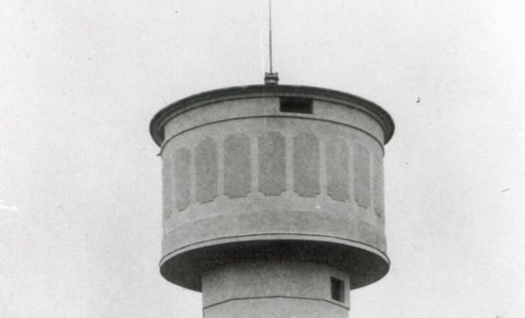 Die Aufnahme des Wasserturms stammt aus dem Jahr 1916. Foto: Privat
