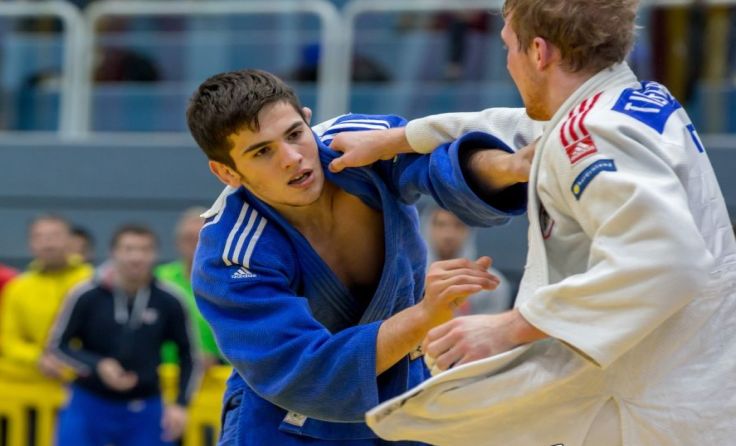 Wachid Borchashvili auf dem Weg zur Bronzemedaille. Foto: Sellner
