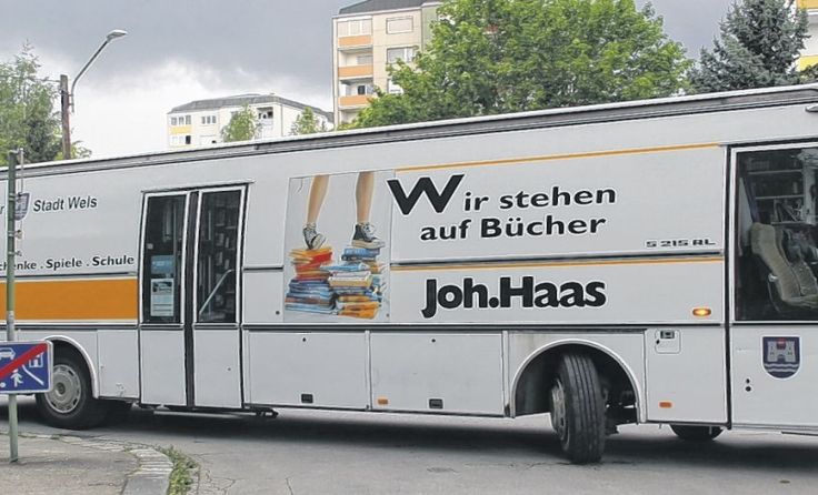 Der alte Bücherbus hatte nach 30 Jahren ausgedient.