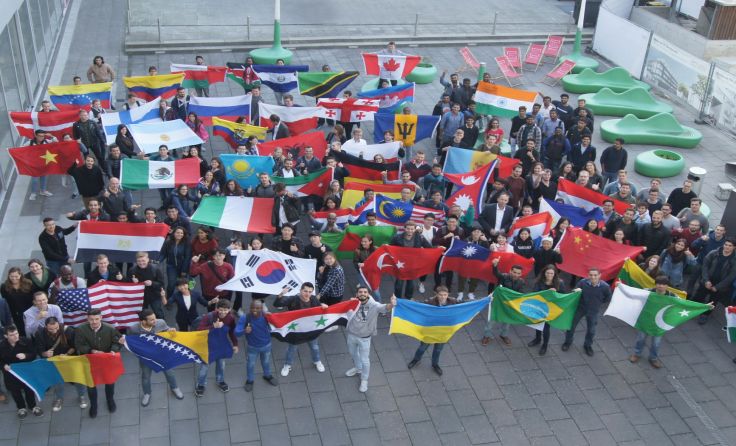 Internationalisierung hat am Campus Wels einen hohen Stellenwert. Foto: FH