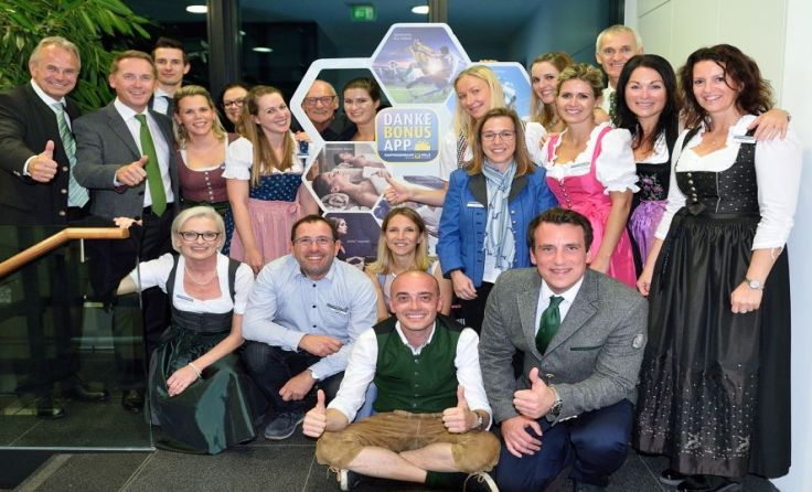 Das Team der Raiffeisenbank Wels war mehr als zufrieden. Foto: Raiffeisenbank