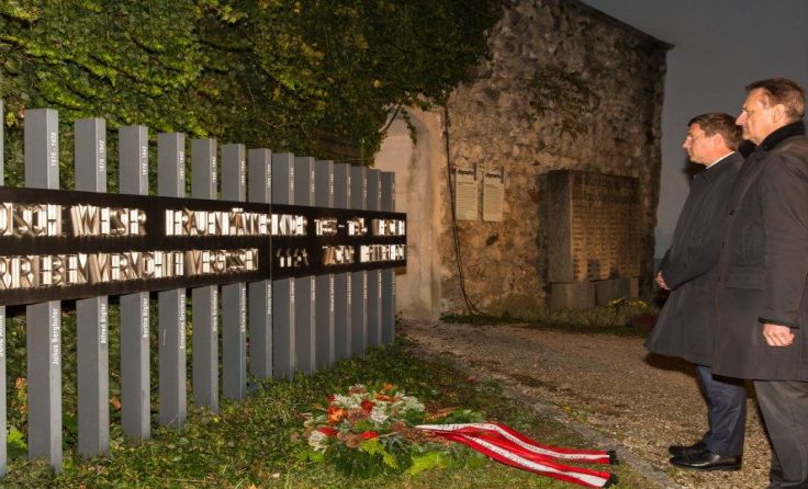 Bgm. Andreas Rabl und Sektionschef Hermann Fellner Foto: Fischer