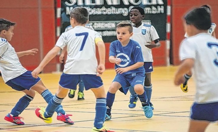 Es wird in der Sporthalle Pernau wieder gekickt. Foto: privat