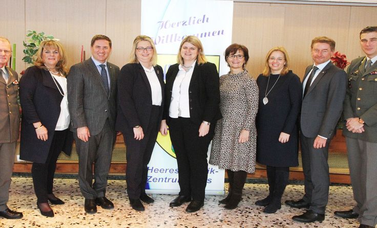 Gruppenbild beim Neujahrsempfang Foto: Erhardt