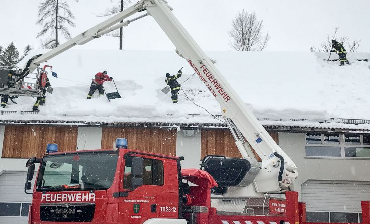 Die FF Sattledt war mit Mannschaft und Technik vertreten. Foto: BFKDO Wels Land