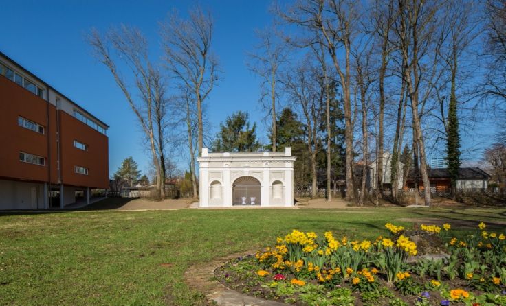 So sieht der Sisi-Pavillon und Umgebung nach der Sanierung aus. Foto: Fischer
