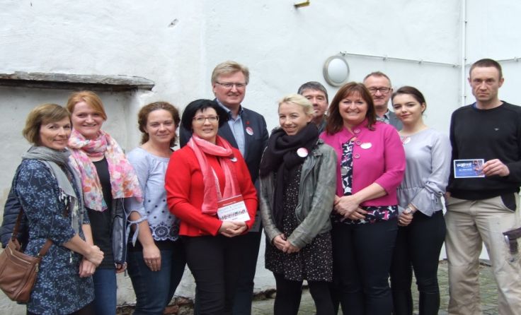 Vertreter der Organisationen und Vereine, die mitmachen. Foto: Tips