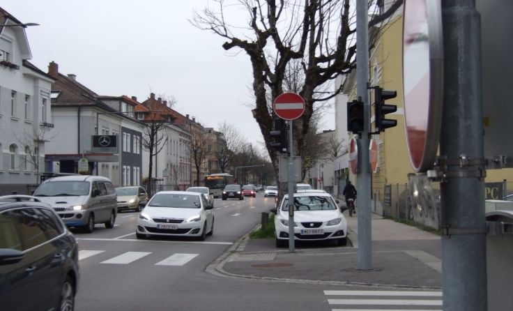 Öffnung der Einbahn in der Eisenhowerstraße ist ein langgehegter Wunsch. Foto: Tips