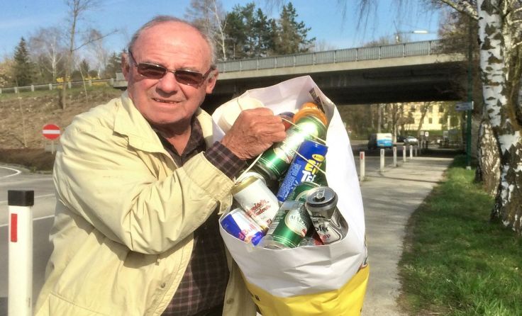 Kurzer Spaziergang und schon war der mitgenommene Müllsack voll. Foto: Privat