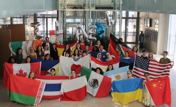 Internationales Flair am Fachhochschul OÖ Campus Wels Foto: FH