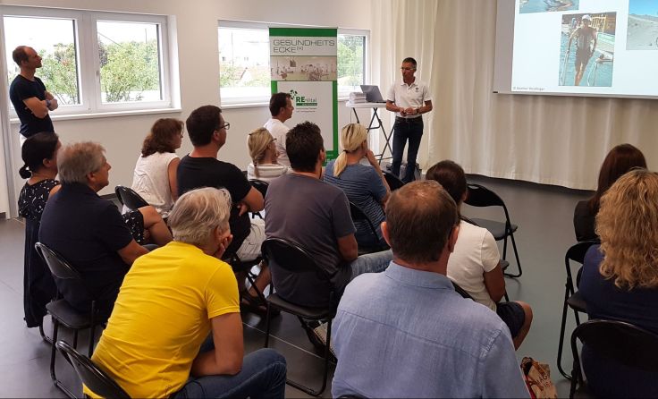 Wertvolle Inputs durch Laufprofi Günther Weidlinger Foto: Stadt